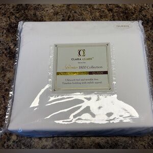 Clara Clark White Duvet Cover (Brand New in Packaging)